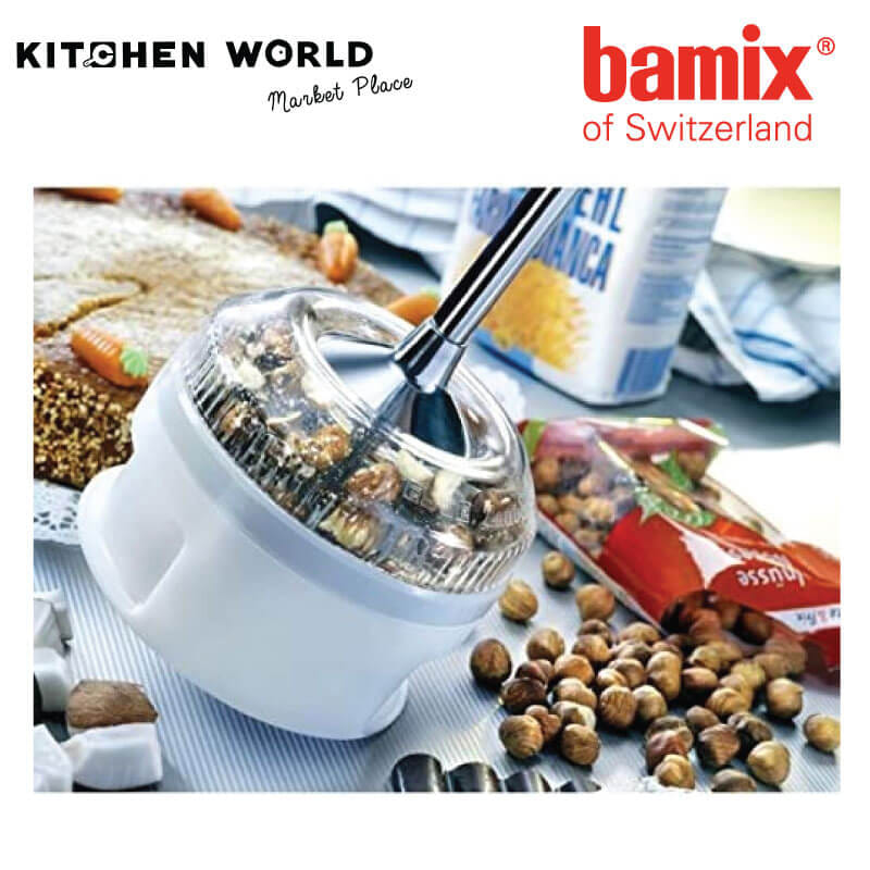 เครื่องปั่นอาหารแบบมือถือ Bamix Switzerland  G200 MA0173-G200BK 200W สีดำ