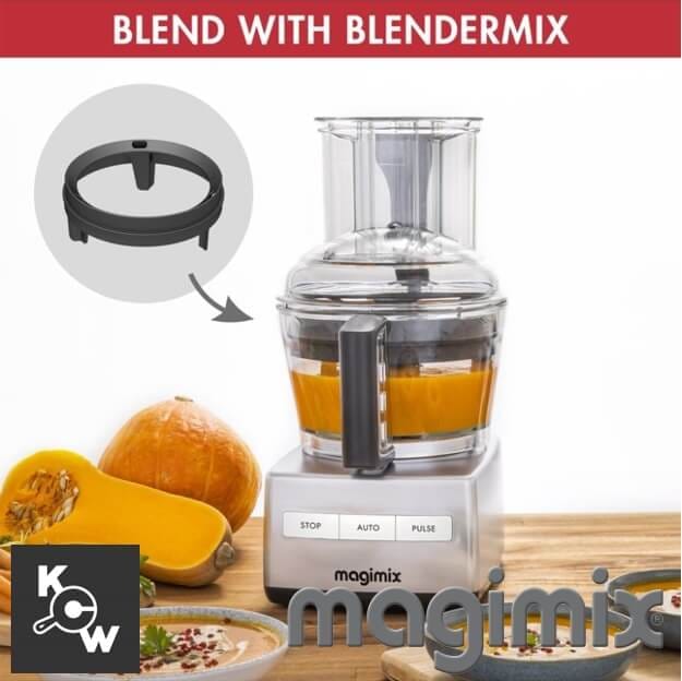 เครื่องบดสับอาหาร Magimix 18371F MA0873-SA Compact 3200XL สีเงิน
