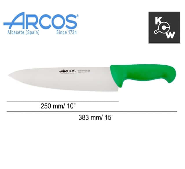 มีดทำครัว Arcos 292225 ขนาด 25 ซม. สีดำ
