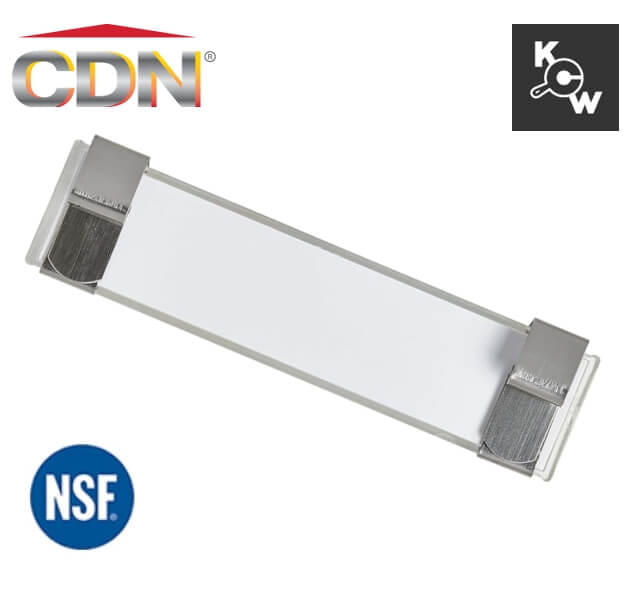เครื่องวัดอุณหภูมิตู้เย็น/ช่องแช่แข็ง CDN FG80 สีเงิน