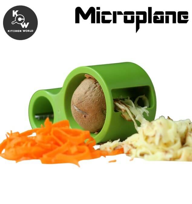 ที่ตัดผักแบบเกลียว 2 ขนาด Microplane 6755 สีเขียว