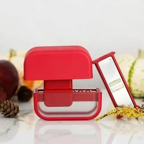 ชุดมีดบดและหั่นกระเทียม MICROPLANE PT2418-RE สีแดง_5