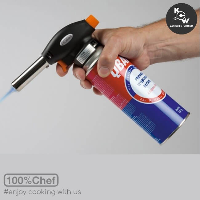หัวทอชพ่นไฟสำหรับทำอาหาร 100% Chef 30/0004 หมุนได้ 360 องศา