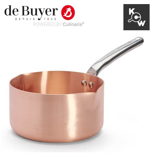 หม้อต้มน้ำตาลทองแดง DE BUYER CW3400 กว้าง 20 ซม.X สูง 11 ซม. 3.4 ลิตร_6