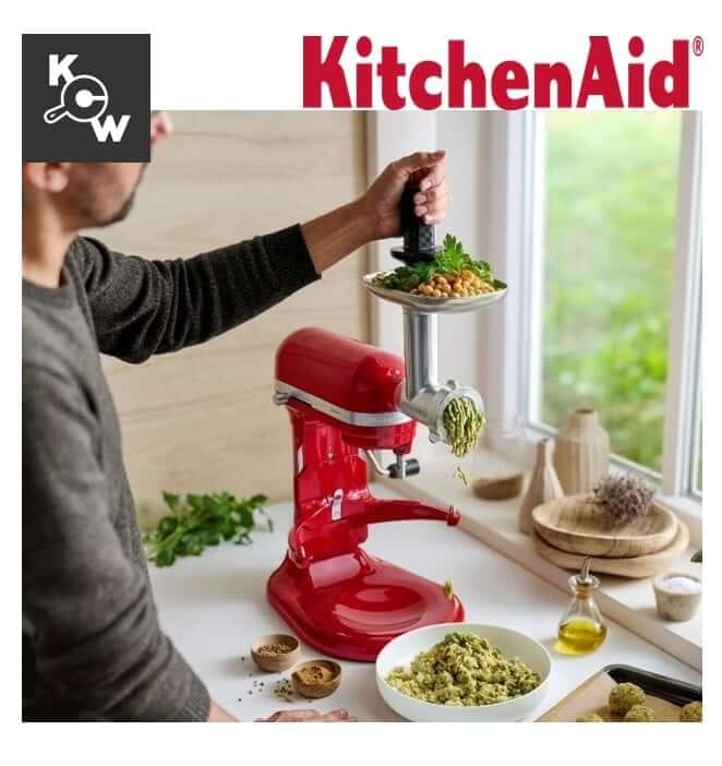 เครื่องนวดแป้งขนมปัง KitchenAid 5KSM60SPXTER 375 วัตต์ ขนาด 6 ลิตร สีแดง _6