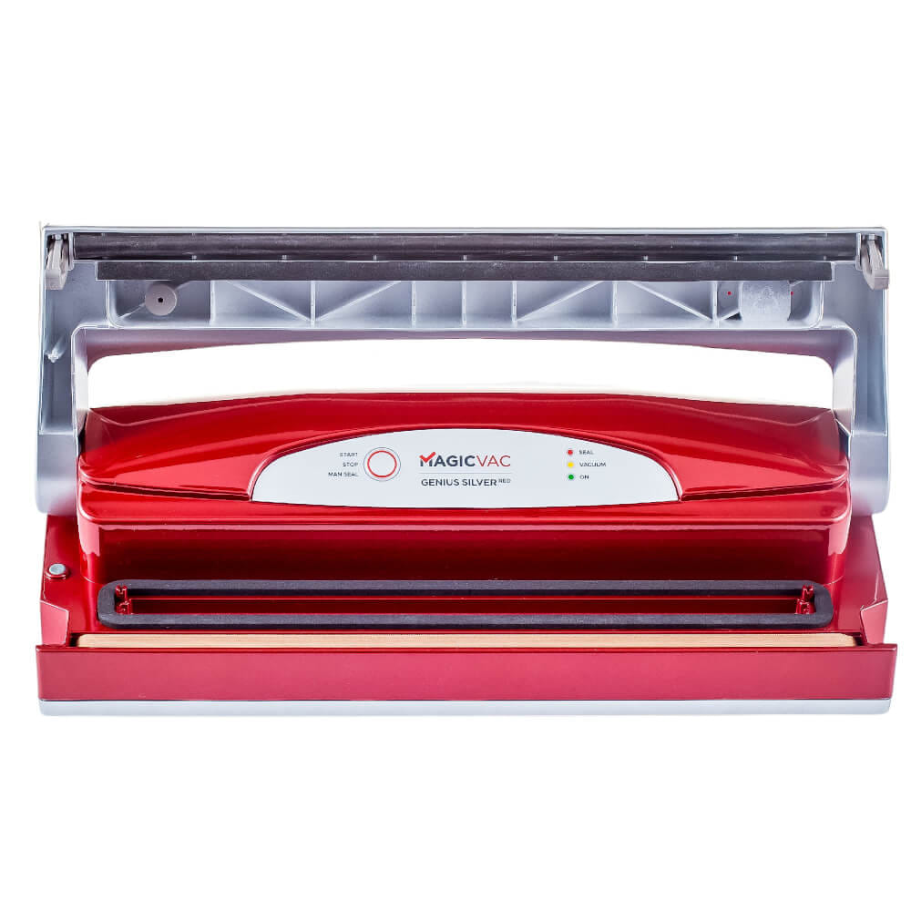 เครื่องซีลสูญญากาศ MagicVac V402PK3 Genius สีเงินแดง