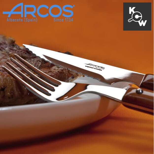 ชุดมีดและส้อมสเต็ก Arcos 377700 เช็ต 6 คู่