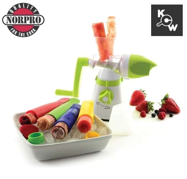 เครื่องทำไอศครีม จากผลไม้แช่แข็ง NORPRO CW1864 สีเขียว (ระบบ แมนนวล)_6