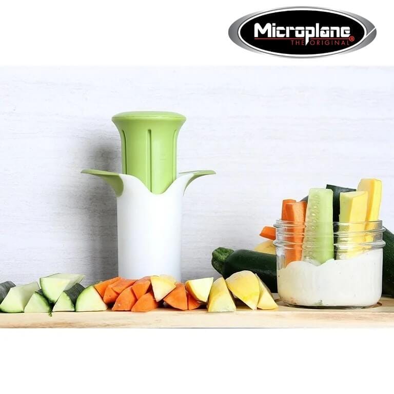มีดหั่นผักผลไม้แสตนเลส Microplane PT3113 สีเขียว/ขาว