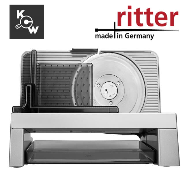 เครื่องสไลด์ขนมปังแบบมอเตอร์ Ritterwerk Arcus 3 65 วัตต์ (515.023) สีเงิน