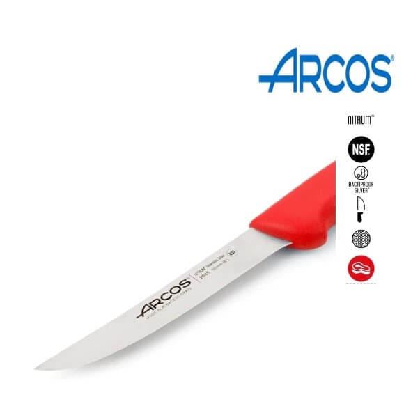 มีดแล่เนื้อ Arcos 294522 ขนาด 16 ซม. สีแดง