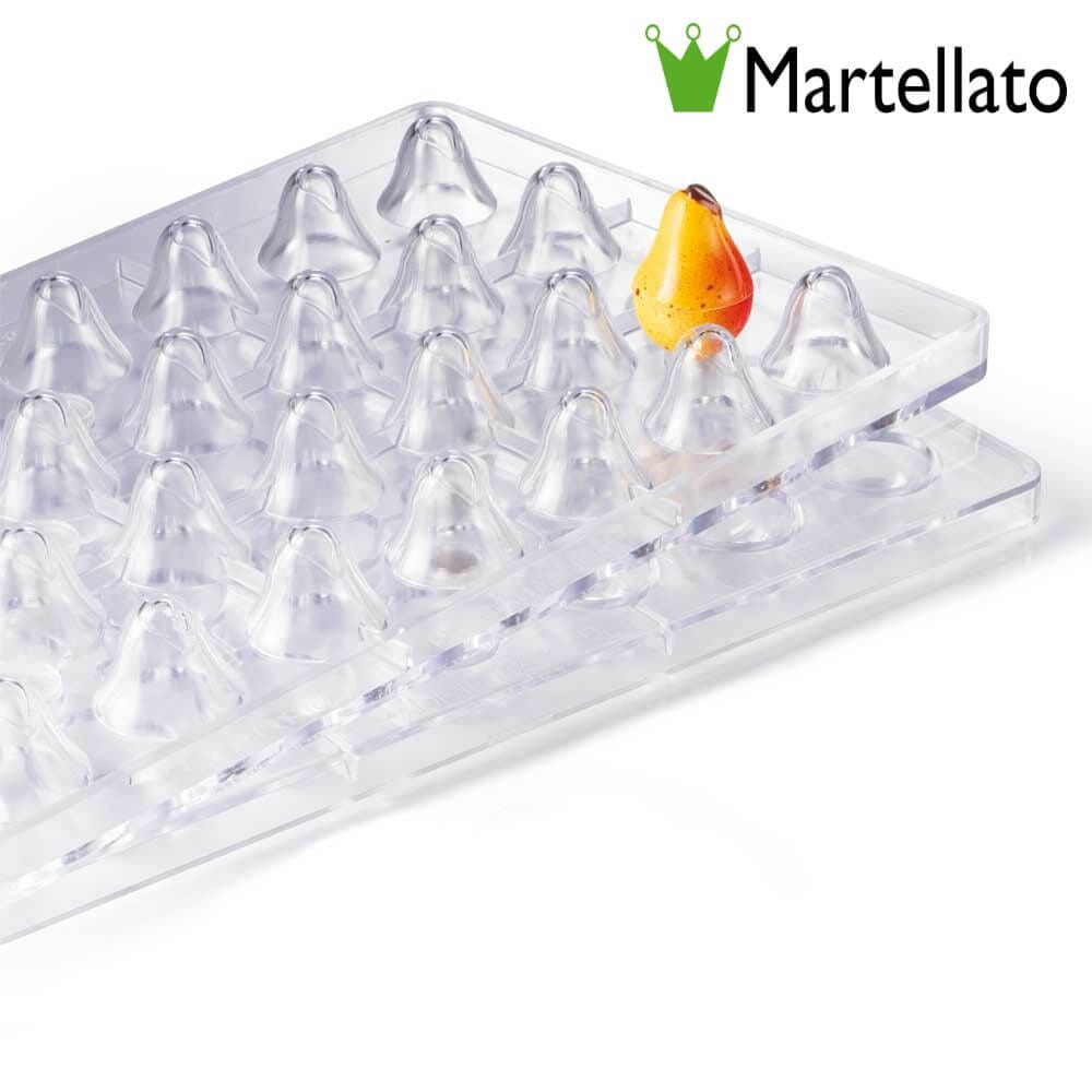 แม่พิมพ์ช็อกโกแลตรูปลูกแพร์ 3 มิติ Martellato 20FRUIT02