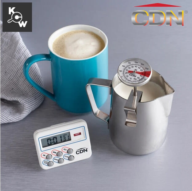 เทอร์โมมิเตอร์วัดอุณหภูมิเครื่องดื่ม CDN IRB220-F-6.5 สีเงิน_7