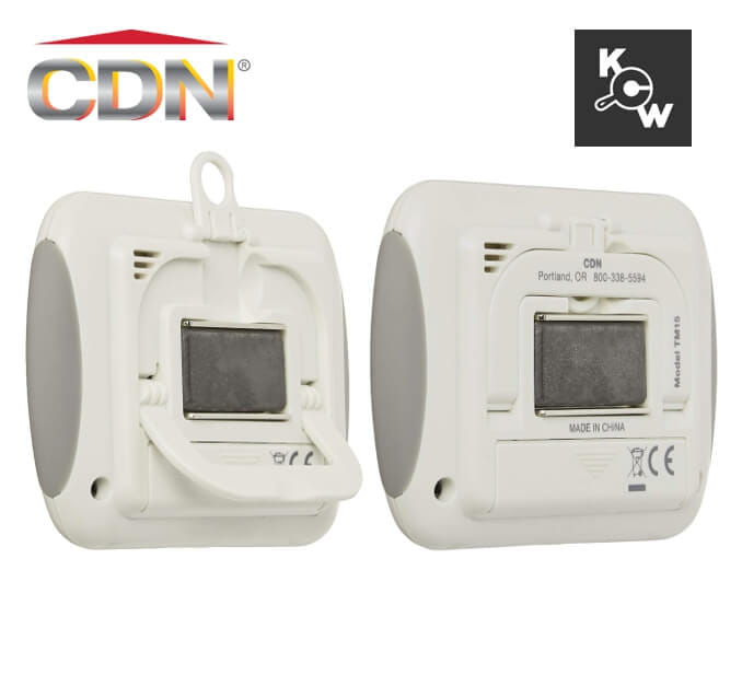 นาฬิกาจับเวลาในครัวตัวเลขใหญ่พิเศษ CDN PT0344 สีขาว_7