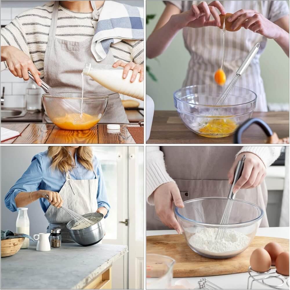 ตระกร้อตีไข่อิมัลชั่นสแตนเลส MF 03670 ขนาด 30 ซม.
