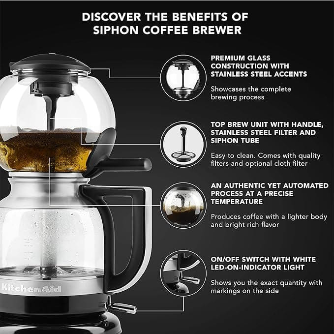 เครื่องชงกาแฟ KitchenAid 5KCM0812BOB กำลังไฟ 1440 วัตต์_7