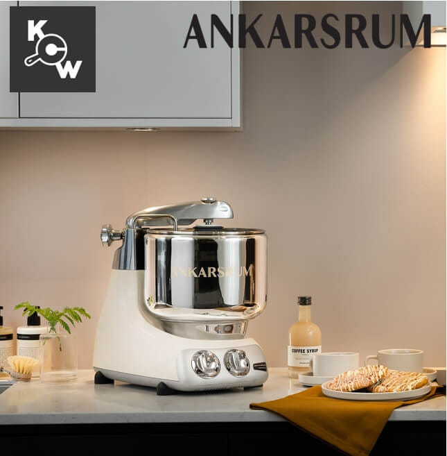เครื่องนวดแป้งขนมปัง Ankarsrum Assistent AKM6230LC 7 ลิตร 1500 วัตต์ สีครีม_8