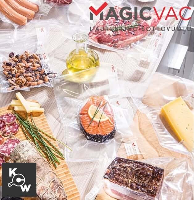 เครื่องซีลสูญญากาศ MagicVac V402PK3 Genius สีเงินแดง