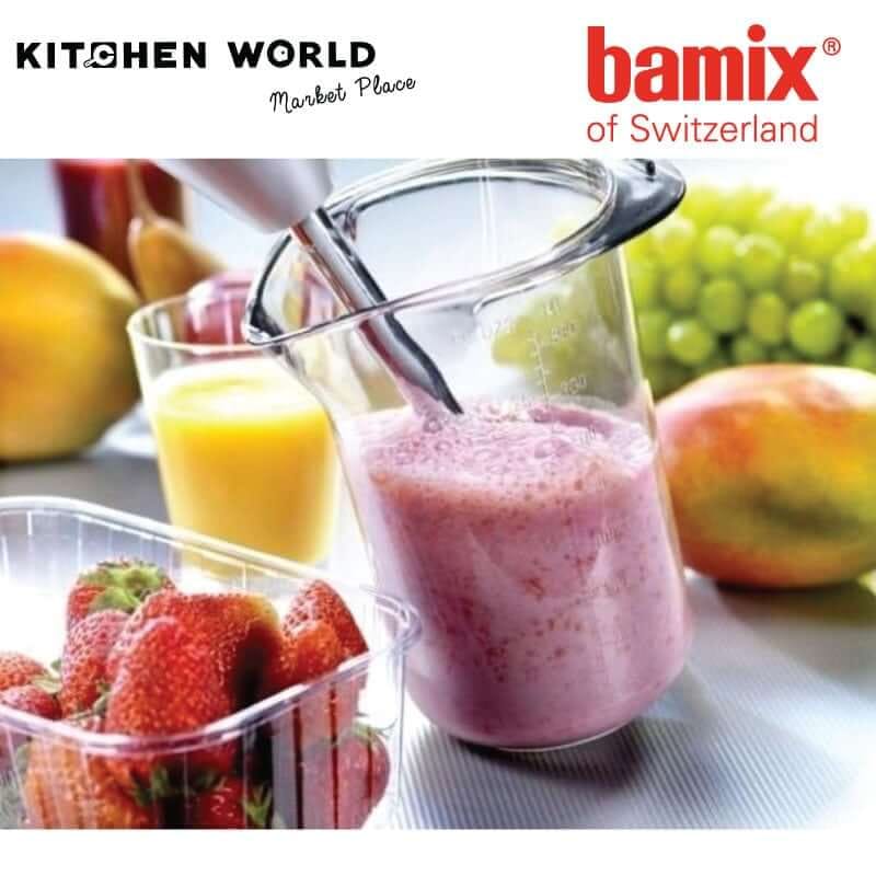 เครื่องปั่นอาหารแบบมือถือ Bamix Switzerland  G200 MA0173-G200BK 200W สีดำ