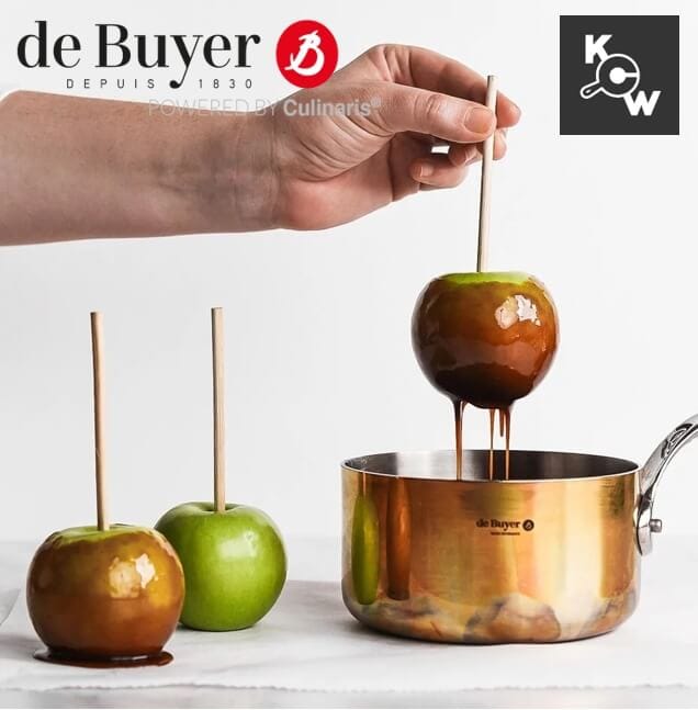 หม้อต้มน้ำตาลทองแดง DE BUYER CW3400 กว้าง 20 ซม.X สูง 11 ซม. 3.4 ลิตร_11