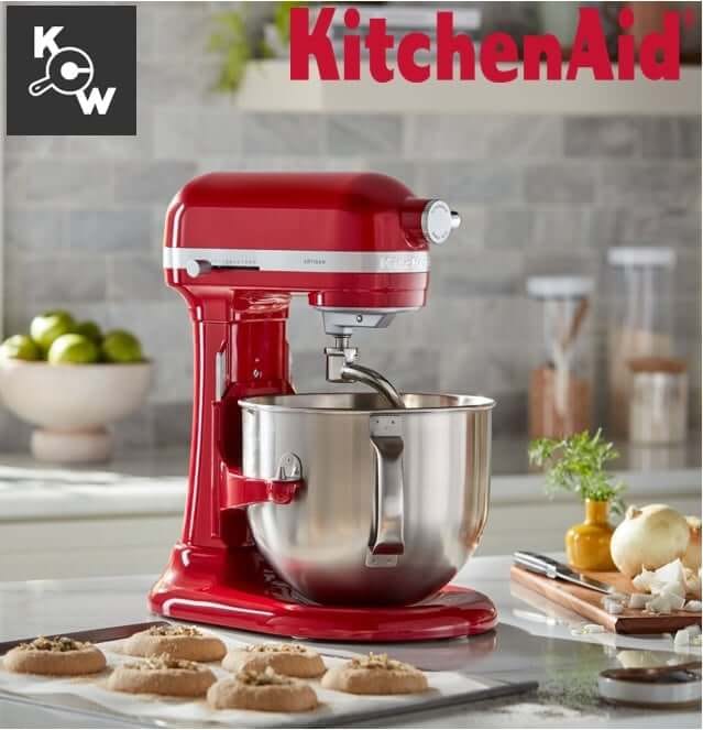 เครื่องนวดแป้งขนมปัง KitchenAid 5KSM60SPXTER 375 วัตต์ ขนาด 6 ลิตร สีแดง _11