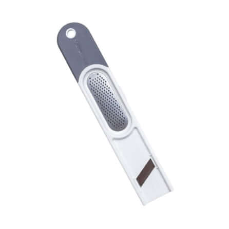 มีดมือสำหรับปอก หั่น และขูดขิง Microplane PT2415-GB สีขาวเทา_0