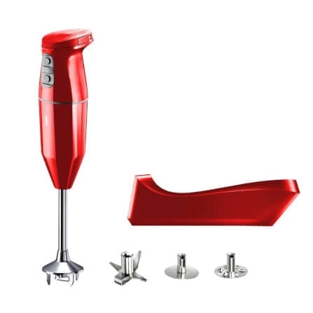 เครื่องปั่นอาหารแบบมือถือไร้สาย Bamix Switzerland Cordless PRO MA2935 สีแดง_1