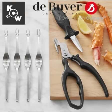 กล่องชุดอุปกรณ์เปิดอาหารทะเลสแตนเลส de Buyer 4683.90_1