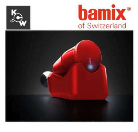 เครื่องปั่นอาหารแบบมือถือไร้สาย Bamix Switzerland Cordless PRO MA2935 สีแดง_3