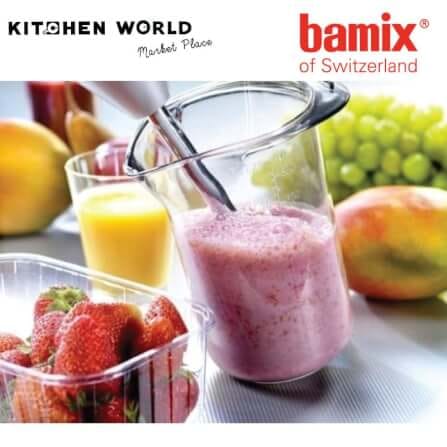 เครื่องปั่นอาหารแบบมือถือ Bamix Switzerland  G200 MA0173-G200BK 200W สีดำ_3