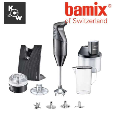 เครื่องปั่นอาหารแบบมือถือ Bamix Switzerland MA0728 Superbox 200W สีดำ_3