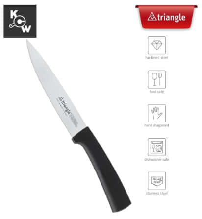 มีดทำครัวอเนกประสงค์สแตนเลส Triangle 661971610 ขนาด 16 ซม._3