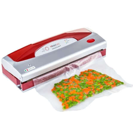 เครื่องซีลสูญญากาศ MagicVac V402PK3 Genius สีเงินแดง_4