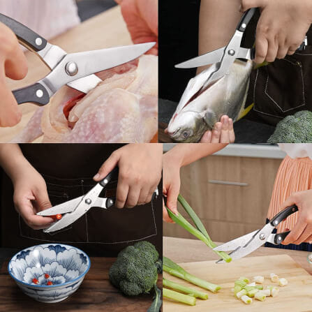 กรรไกรสำหรับตัดอาหารประเภทปีก Norpro PT1799 สแตนเลส ขนาด 25.5 ซม._4