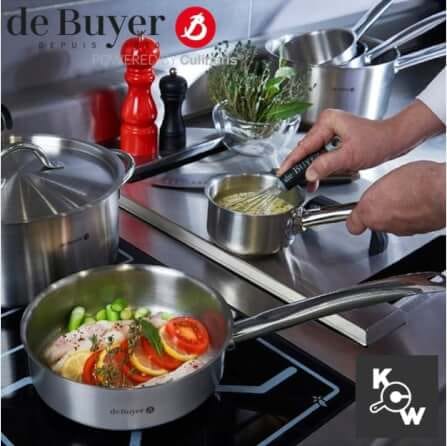 กระทะผัดสเตนเลส de buyer พริมแอพเพตี้ 3502.20 กว้าง 20ซม.xสูง 6ซม._5
