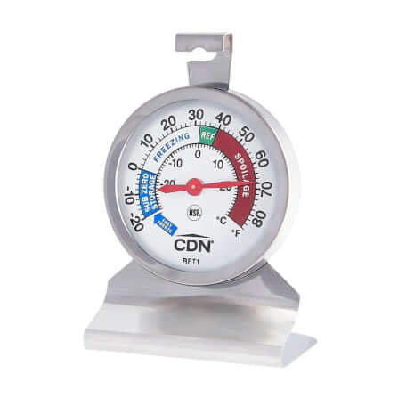 เครื่องวัดอุณหภูมิตู้เย็น/ตู้แช่แข็ง CDN RFT1C สีเงิน_6
