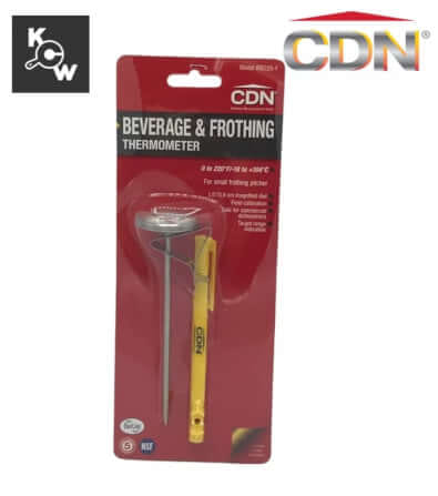 เครื่องวัดอุณหภูมินมเอสเปรสโซ CDN IRB220-F สีเงิน_6