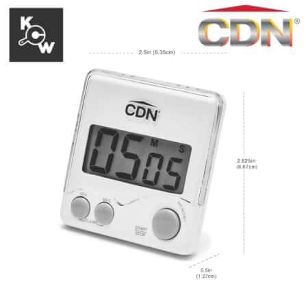 นาฬิกาปลุกจับเวลา CDN TM7-W สีขาว_7