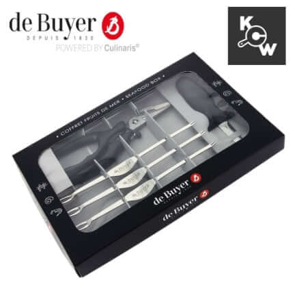 กล่องชุดอุปกรณ์เปิดอาหารทะเลสแตนเลส de Buyer 4683.90_7