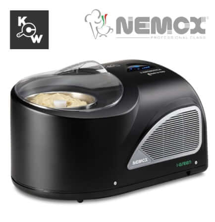 เครื่องทำไอศกรีมเจลาโต้ Nemox NXT1 Automatic MA2932 I-Green 150วัตต์ สีดำ_9