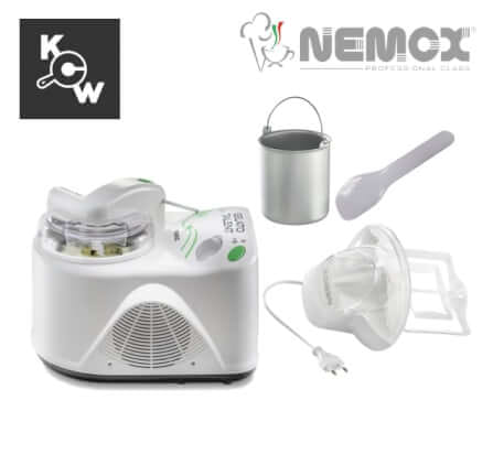 เครื่องทำไอศกรีมเจลาโต้ Nemox Talent MA2928 I-Green 110 วัตต์ สีขาว_8
