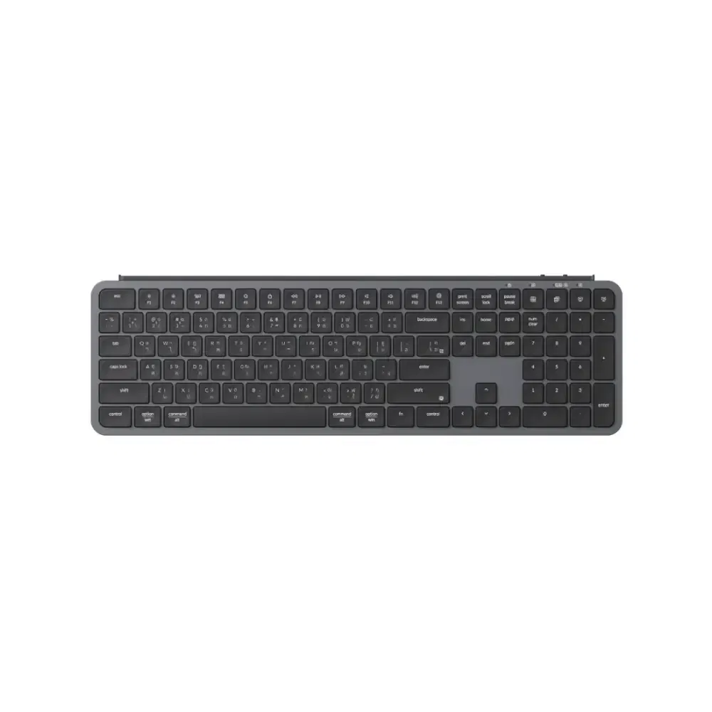 คีย์บอร์ดไร้สาย KEYCHRON B6 PRO สีเทา_0