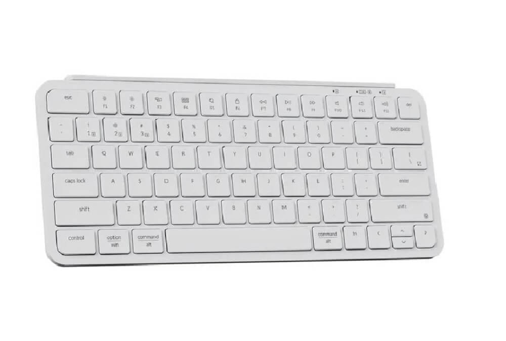 คีย์บอร์ดไร้สาย Keychron B1 Pro สีขาว_1
