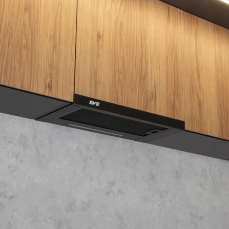เครื่องดูดควันแบบฝังรางเลื่อน EVE รุ่น HS-BKT62C-60 ขนาด 60 ซม สีดำ_4
