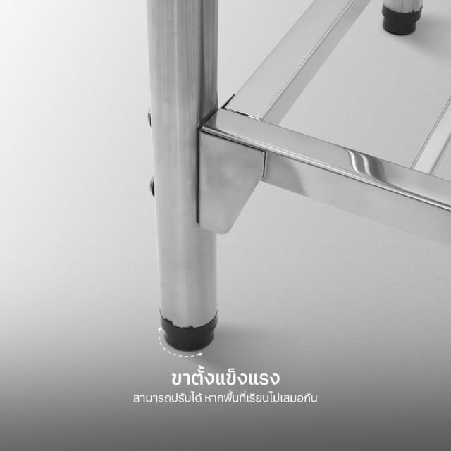 ซิงค์ล้างจานขาตั้ง 1 หลุม 1 ที่พัก EVE CRAFT TS 750/430 ขนาด 75 ซม._5