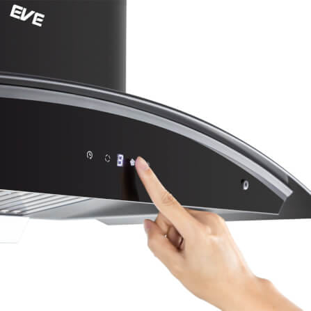 เครื่องดูดควันติดผนัง EVE HC-ECLIPSE-90 ขนาด 90 ซม. สีดำ_7