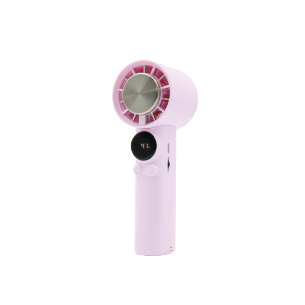 พัดลมพกพา SONAR รุ่น F-520 สีชมพู (แบตเตอรี่ 5000 MA)_0