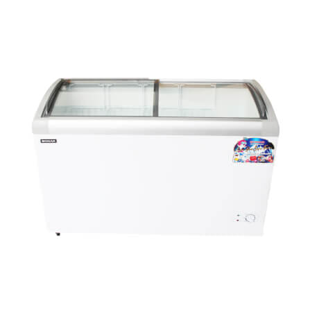ตู้แช่แข็งฝากระจก SONAR รุ่น SD-328G ขนาด 328 ลิตร 11.6 คิว สีขาว_1