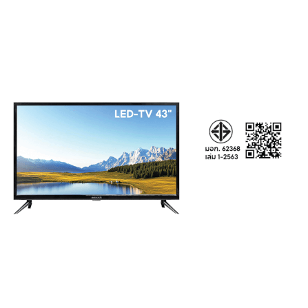 ทีวีแอลอีดี SONAR SMART TV FHD LED ขนาด 43 นิ้ว รุ่น XE-43 (SMART) YOUTUBE NETFLIX สมาร์ททีวี EN_7