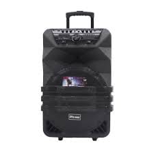 ลำโพงบลูทูธ MCROCK รุ่น DHT-732E (Z15) 15 นิ้ว แถมไมโครโฟนไร้สาย มีแบตเตอรี่ในตัวและล้อลาก_0